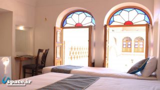 نمای داخلی اتاق طوبی بوتیک هتل سرای صباغیان - کاشان